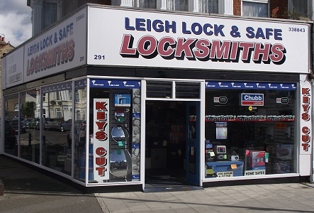 Leigh Lock and Safe Shop Front